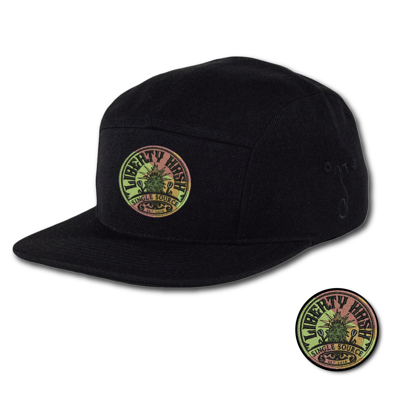 Sherbz x Cake Pops Lid Embroidered 5-Panel Hat